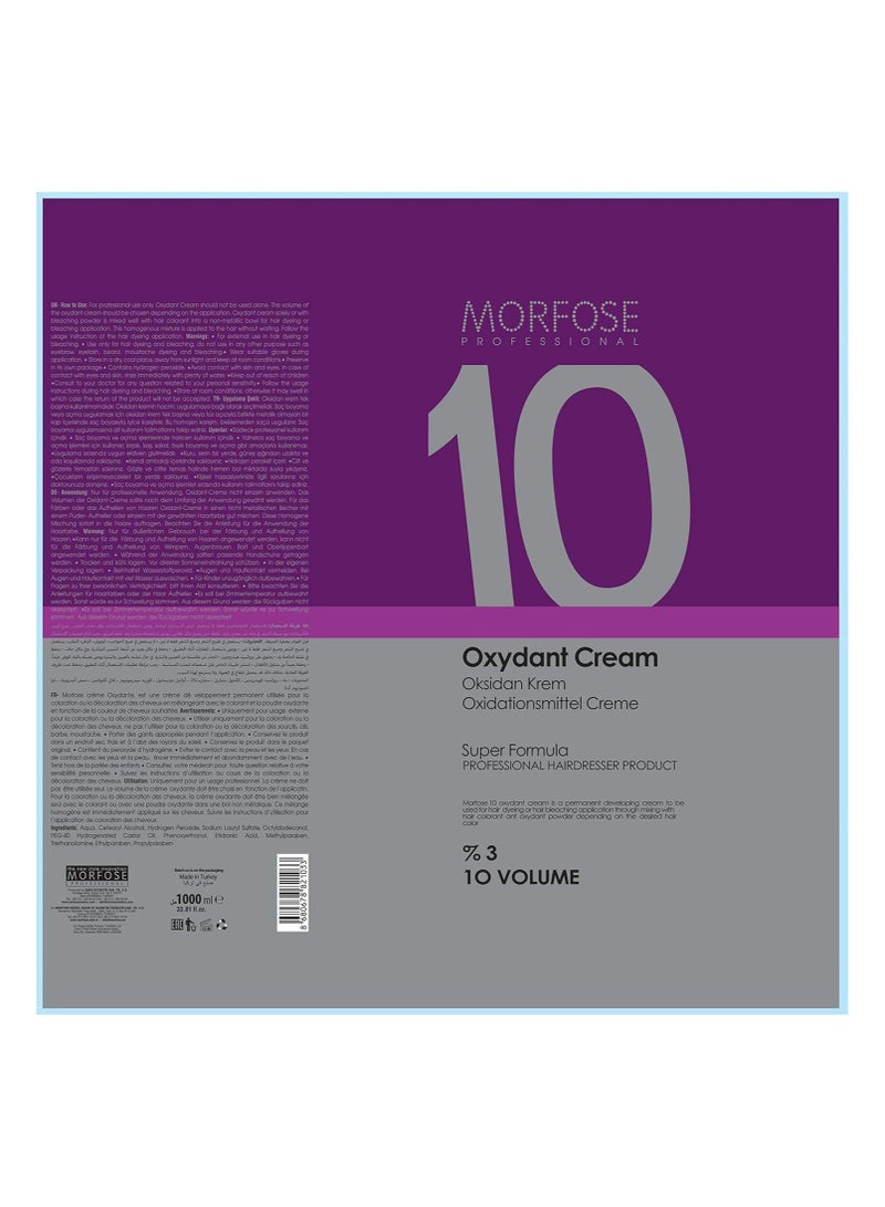 مورفوز كريم مورفوس بيروكسيد 3٪ - منشط صبغة الشعر اللطيف (1000 مل) - Image 3