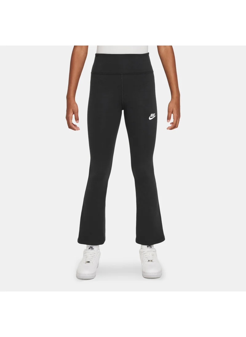 Nike Kids' Sportswear Classic High-Waisted Flared Leggings