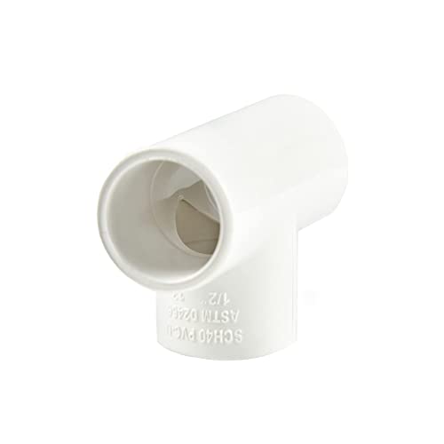 FangKingNo 5pcs 1.5In 3-Way Tee PVC Fittings Coupling Adapter(Socket x Socket x Socket) SCH40 ASTM D2466(5, 1 1/2") - Image 4