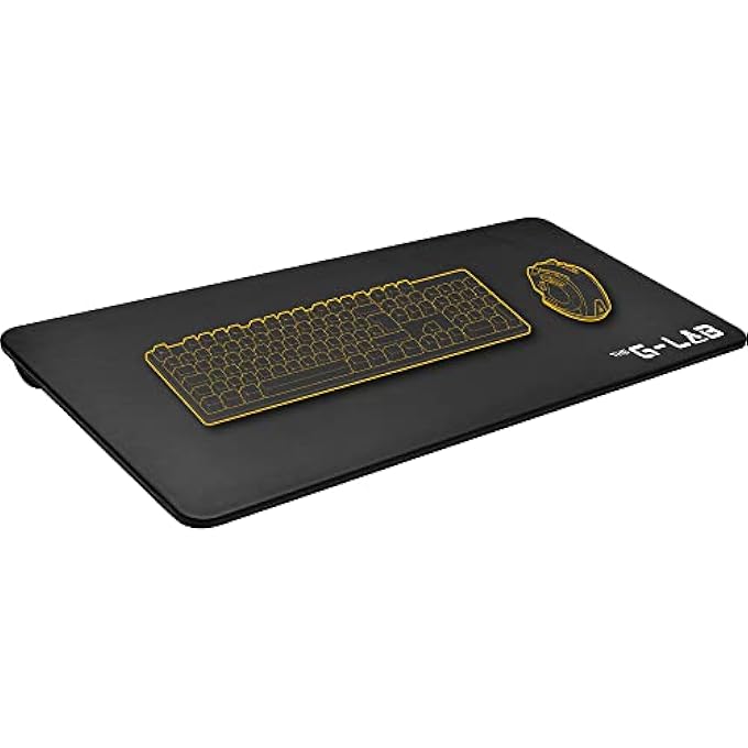 GLAB K-BOARD CADMIUM LAPTOP SHELF WITH XXL CUSHION, IDEAL FOR HOME OFFICE/GAMING FOR BED OR SOFA, LAPTOP STAND 13-19 INCHES, LAPDESK EXTRA LARGE WITH HANDLE - Image 1