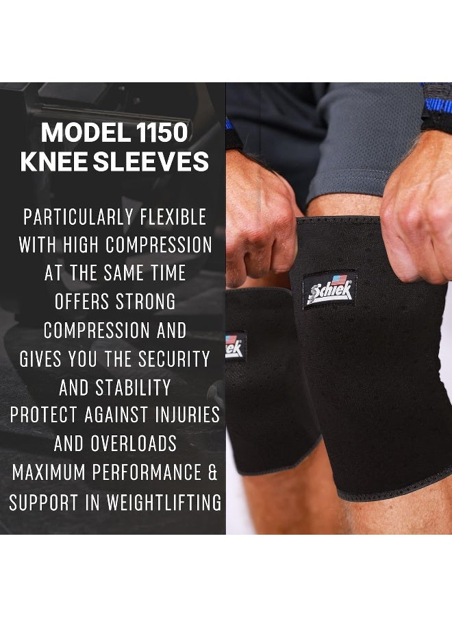 Schiek Perforated Neoprene Knee Sleeves Size: X-Large - Image 4