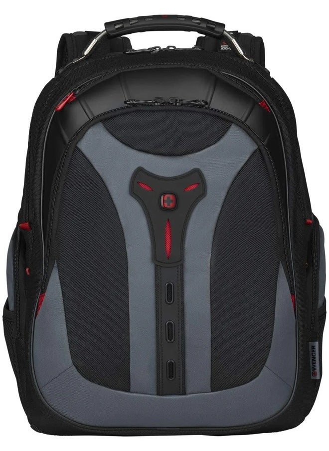 Wenger - Pegasus 17 Inch Laptop Backpack - Black/Grey - Image 1
