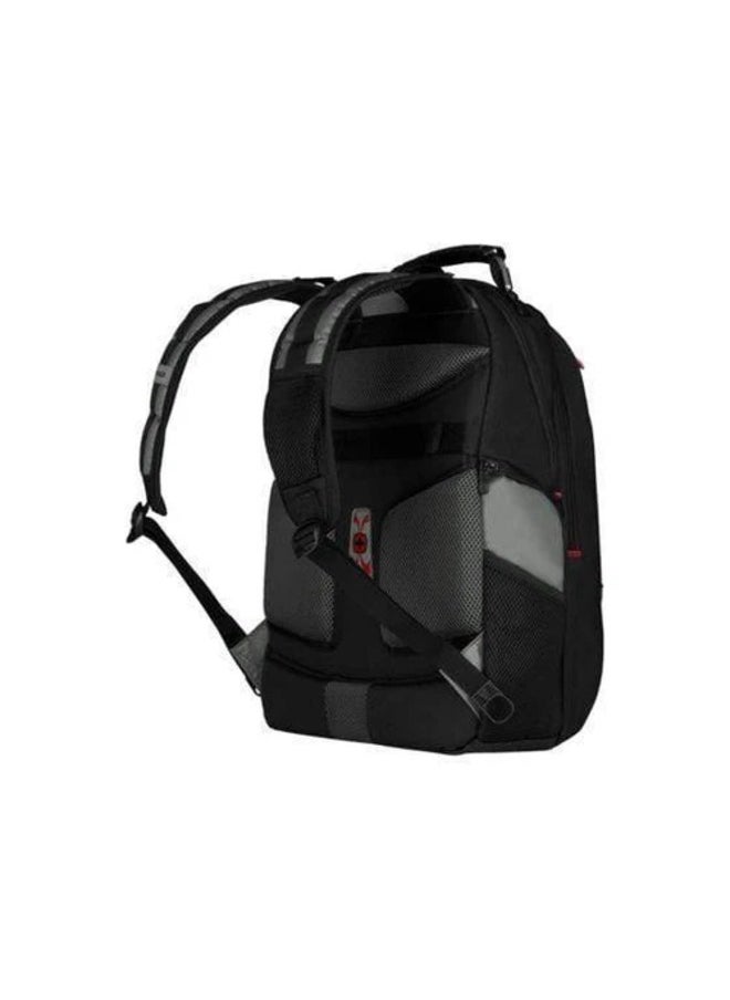 Wenger - Pegasus 17 Inch Laptop Backpack - Black/Grey - Image 1