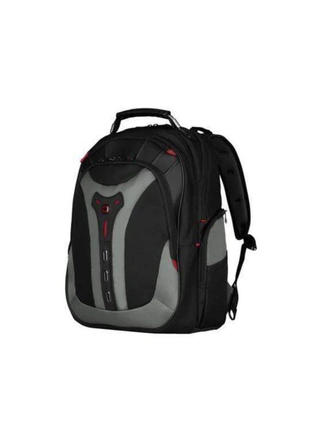 Wenger - Pegasus 17 Inch Laptop Backpack - Black/Grey - Image 1