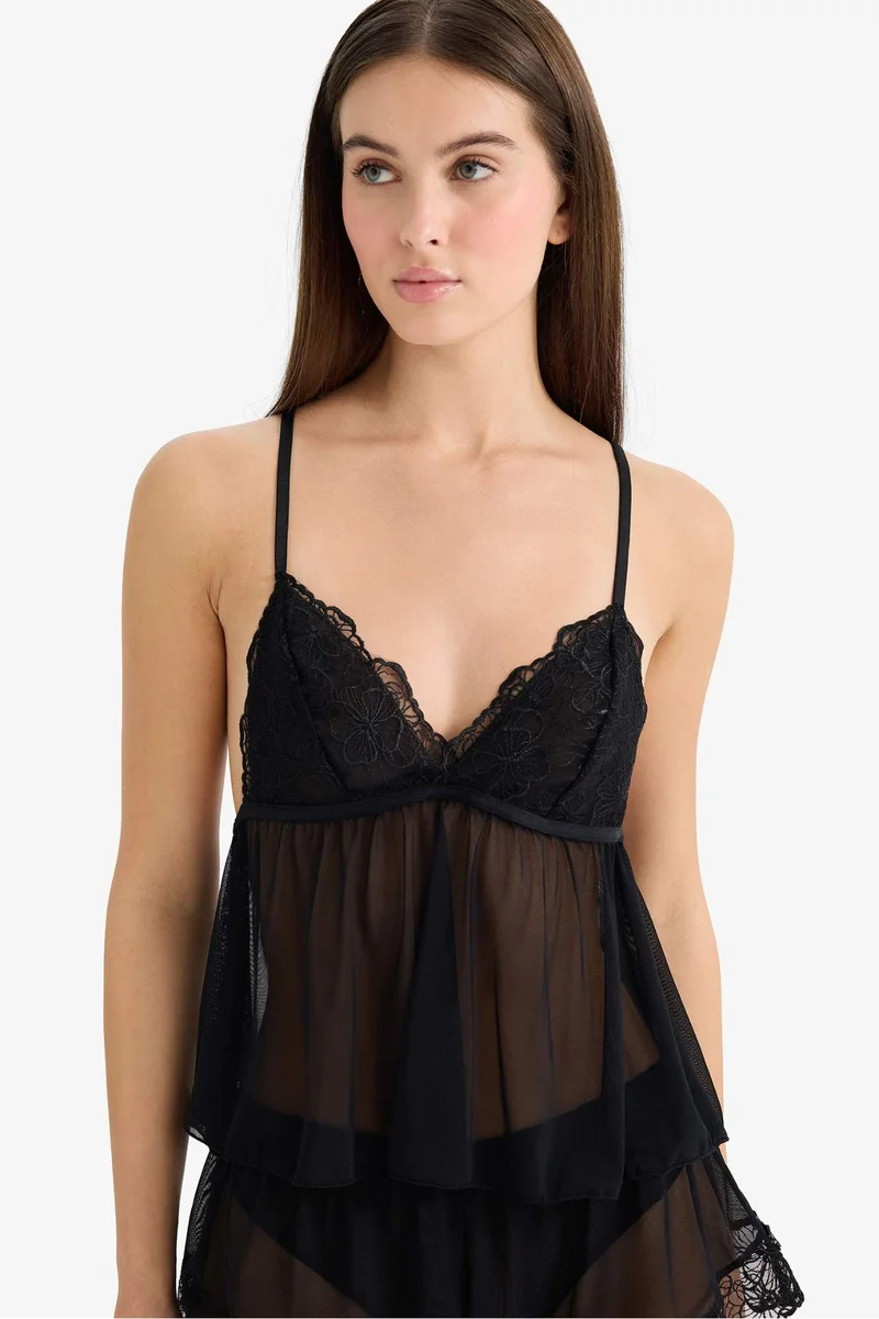 ديفاكتو Strappy Knitted Tops