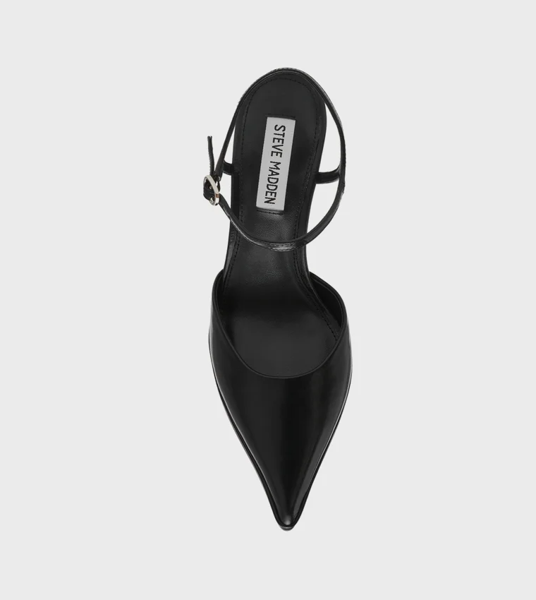 STEVE MADDEN Daredevil Women's Black Heels