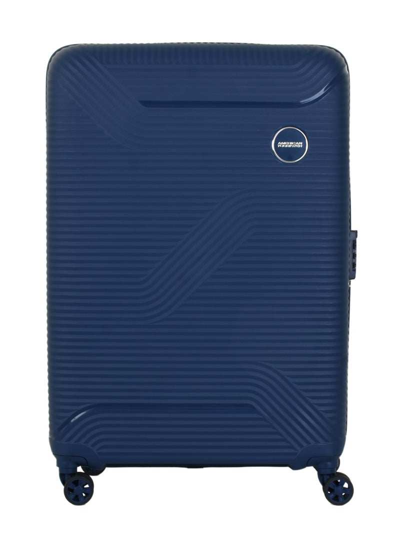 AMERICAN TOURISTER MAXPLUS  79CM  Large  Size Luggage  TSA NAVY BLUE - Image 2