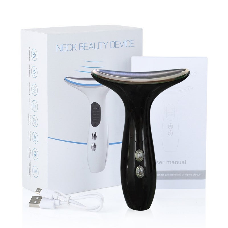 Neck Beauty Instrument Neck Pattern-Removing Neck Instrument Neck Massage Instrument Beauty Instrument Facial Massage Instrument - Image 1
