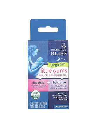Mommy's Bliss, Organic, Little Gums Soothing Massage Gel, Day/Night Pack, Age 2 Months+, 2 Tubes , 0.53 oz (15 g) Each - pzsku/Z2649147ED17B15DB97D5Z/45/_/1745336119/9dbd8017-67f7-4bc0-8e94-92baf7c3ccf0