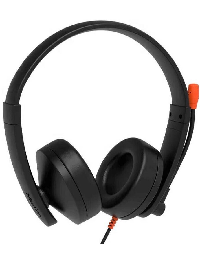 Generic Meetion HP003 Telephony Headset, 3.5mm Interface, Rotatable Microphone, Adjustable Headband, Noise Reduction Microphone, Compatible w/ Win XP/7/8/10/11, Vista, MAC OS, Black | MT-HP003  - Image 3