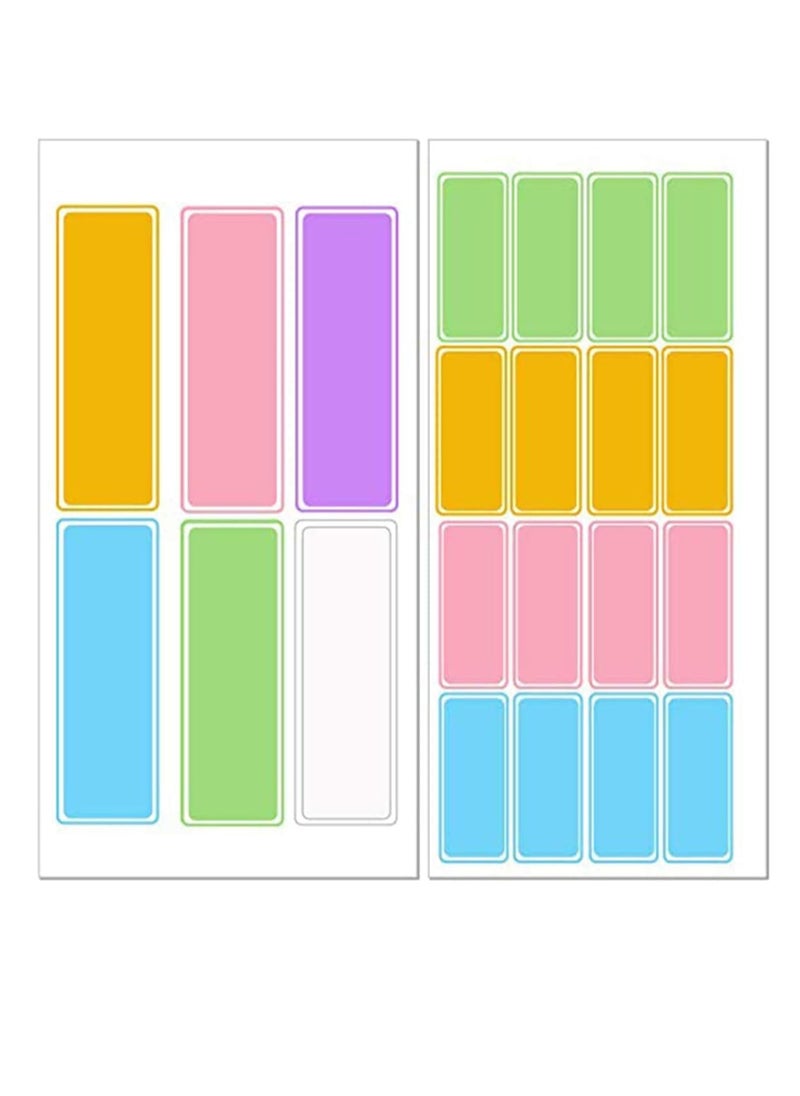 ECVV Daycare Bottle Labels Name Stikers - 110PCS Waterproof Self Adhesive Name Label Stikers for Baby Bottles Cups,Kids Shool Suppliers,Essential Oil Bottles,Storage Containers