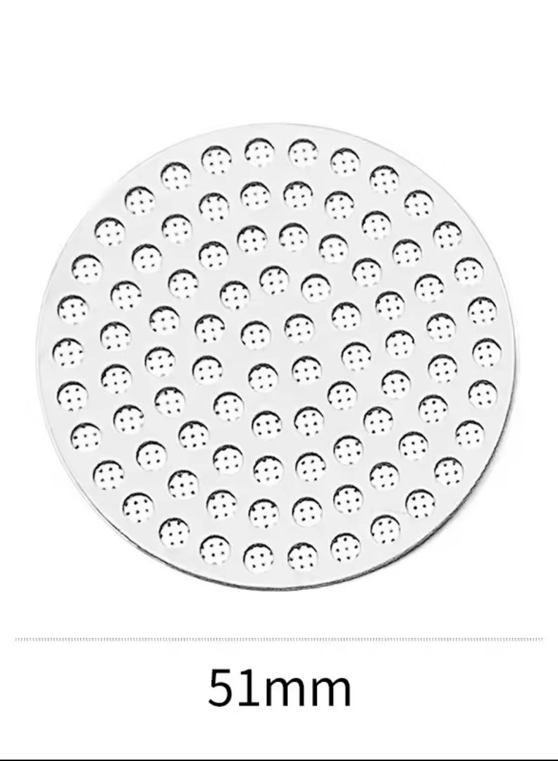 Professional 51mm Puck Screen – Double-layer 304 Stainless Steel for Improved Espresso Extraction, Even Water Distribution, and Group Head Protection          اطرح سؤالك على ChatGPT - Image 2