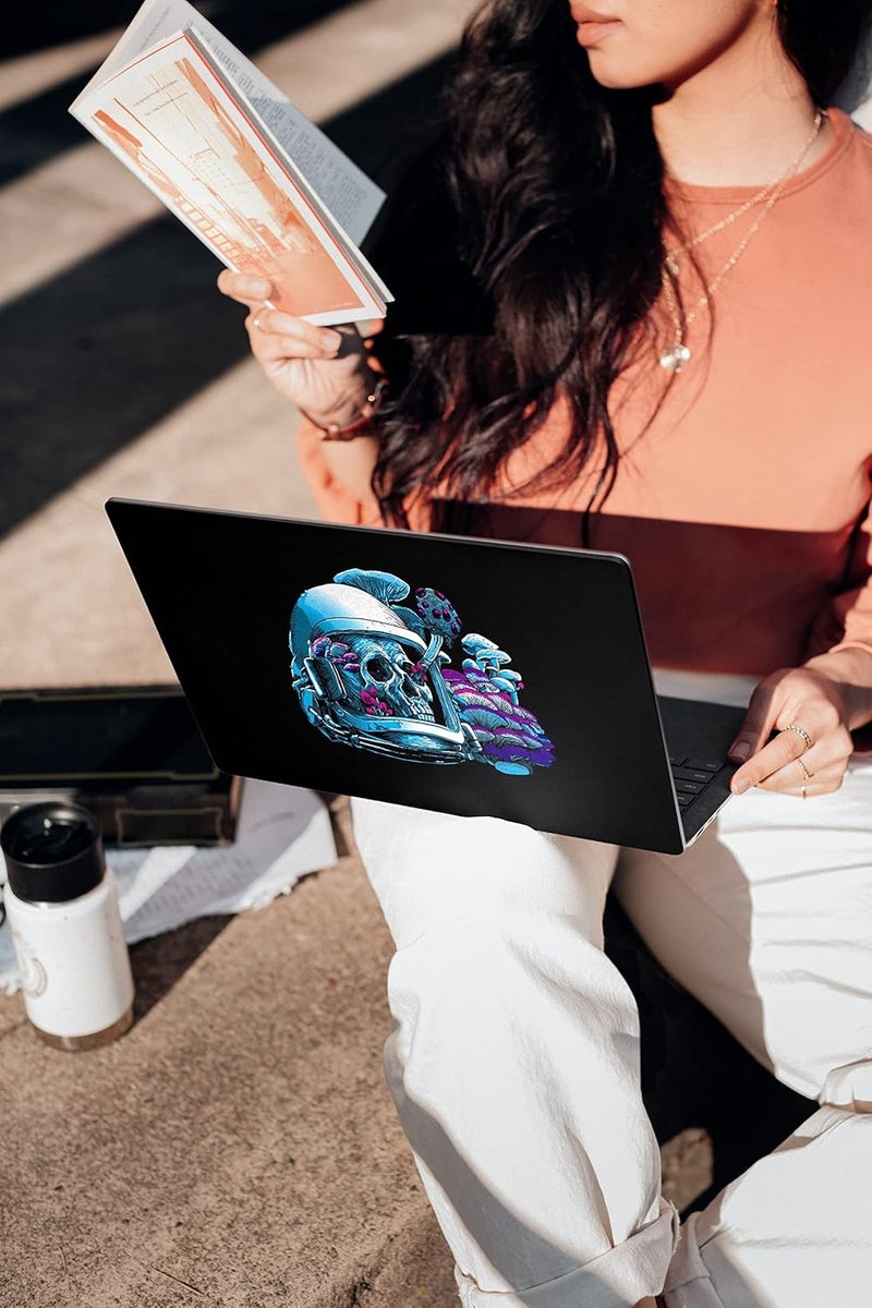 AtOdds Laptop Skin Sticker | Compatible for 14.6 inch Laptop - Notebook - MacBook | Bubble Free Application | Scratchproof Matte Finish | Full Body Coverage (Design-35) - Image 3