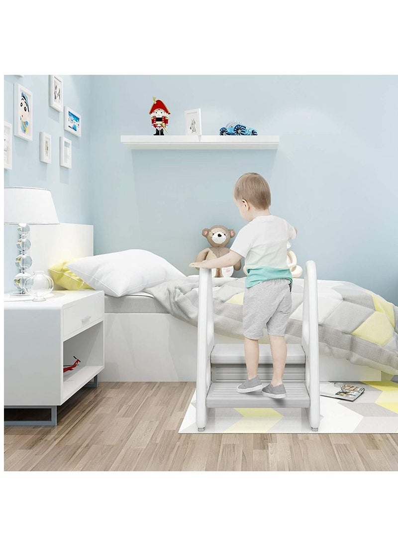 Eazy Kids Eazy Kids 2 Step Stool-Grey  - Image 5