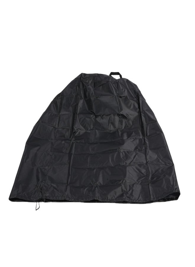 Wood Chipper Shredder Cover Silver Coated Oxford Cloth Dust Proof Rain Proof Leaf Mulcher Cover for Outdoor - Image 2