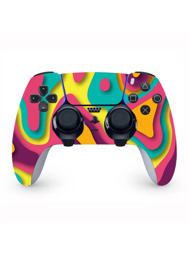 PS5 Egde All-inclusive Handle Stickers Front And Rear Stickers PS5 Elite Handle Stickers Matte Film-Color:TN-PS5Edge-0521 - Image 3