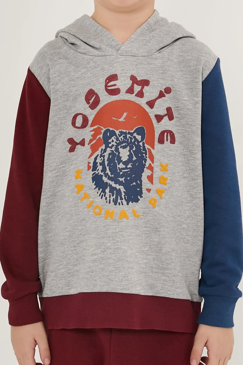 روليبولي Nationals Park Gray Boys Tracksuit Set