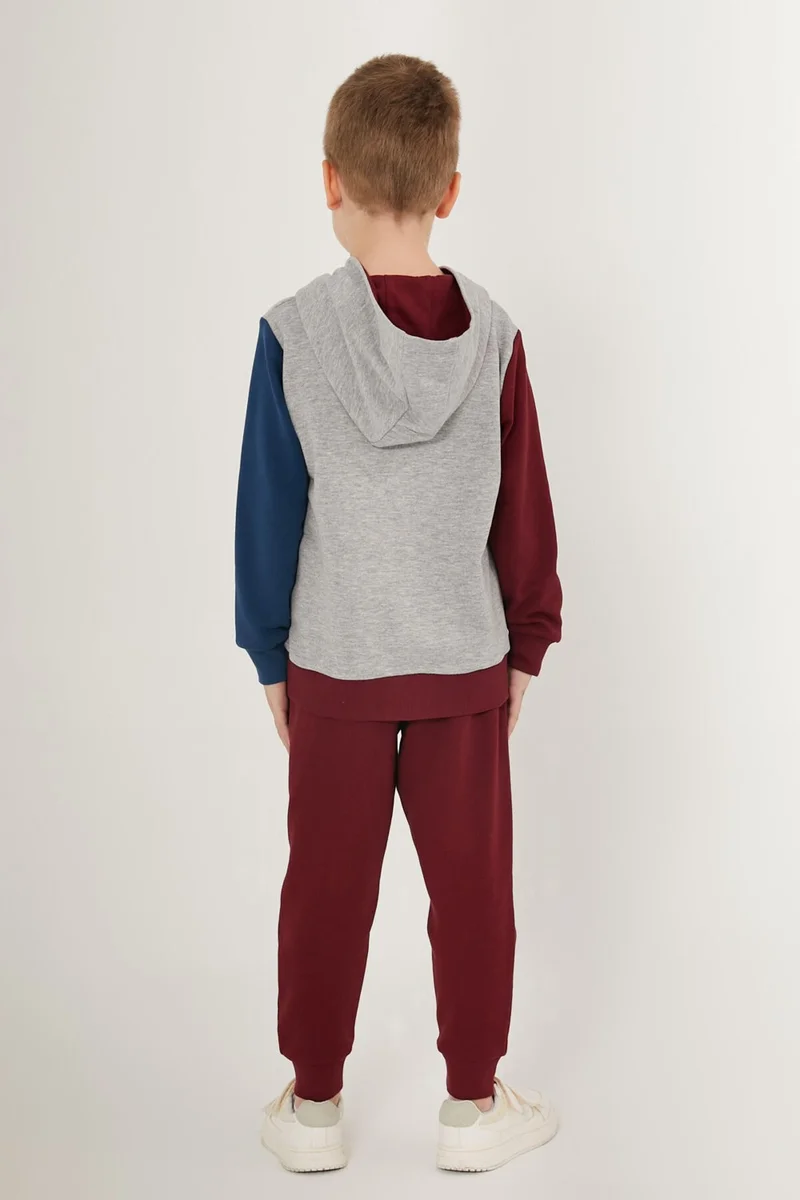 روليبولي Nationals Park Gray Boys Tracksuit Set