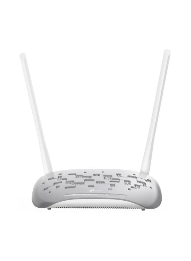 TP-Link TD-W9950 Wireless Modem Router N VDSL/ADSL 300 Mbps white and grey - Image 1
