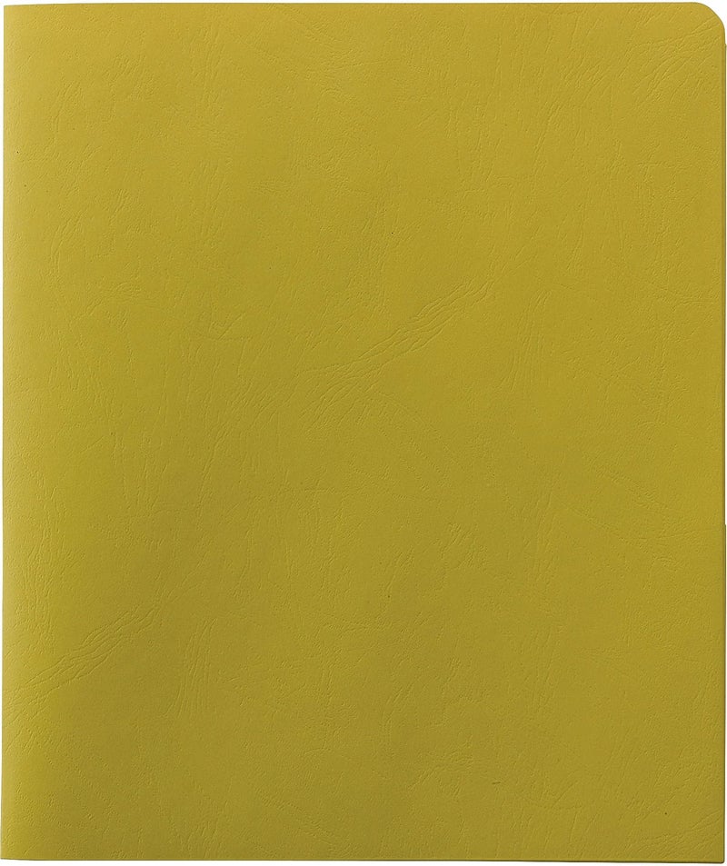 Smead Two-Pocket Heavyweight Folder, Letter Size, Yellow, 25 per Box (87862) - Image 4