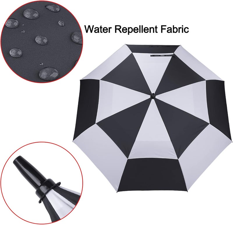 G4Free 47/54/62/68 Inch Golf Umbrella Auto Open Windproof Umbrella Double Canopy - Image 5