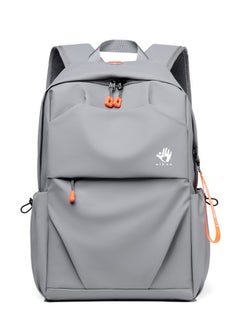 XiuWoo Backpack Business Travel Laptop Bag USB Charging Large Capacity School Bag - Grey  - Image 3