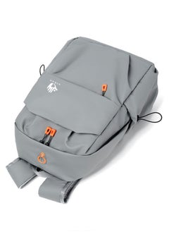XiuWoo Backpack Business Travel Laptop Bag USB Charging Large Capacity School Bag - Grey  - Image 2