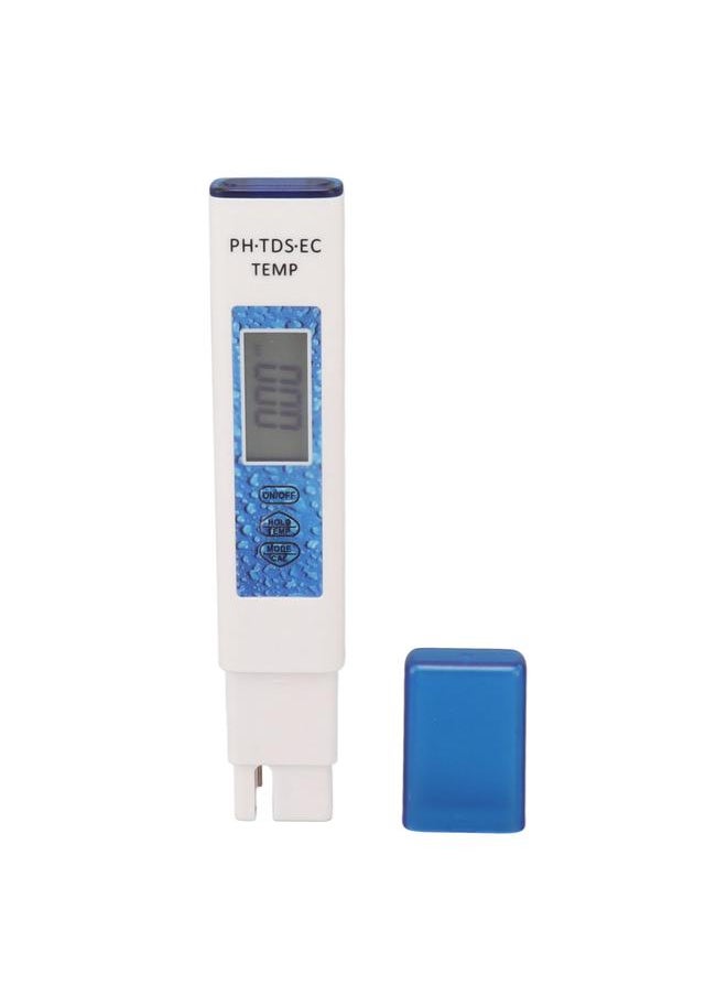 Thoraya Digital Water Tester Pen 4 in 1 Accurate Sensitive Portable PH TDS EC Temperature Water Quality Meter Blue  - Image 5