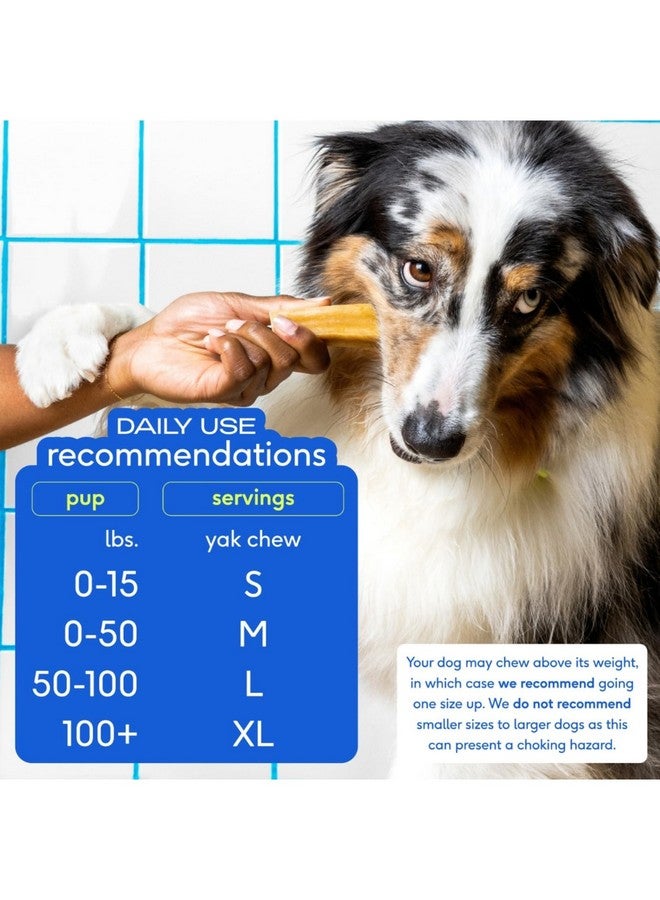 Native Pet Yak Cheese Himalayan Dog Chews - Long Lasting Dental Sticks for Large Breeds - 100% All Natural Himalayan Yak Chews for Large Dogs - Cheese Bone for Aggressive Chewers - 3 Per Pack - Image 5