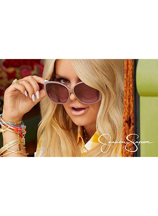 Jessica Simpson Women'S J5839 Oversized Butterfly Sunglasses With Uv400 Protection - Glamorous Sunglasses For Women, 60Mm - Image 5