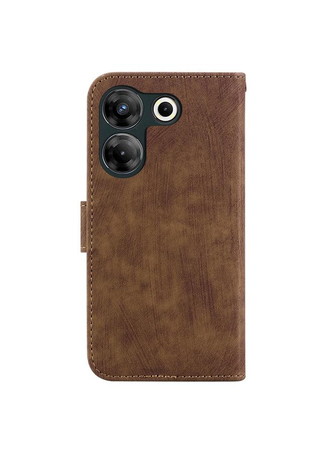erorex Case For Tecno Camon 20 Pro 5G Little Tiger Embossed Leather Phone Case - Image 3