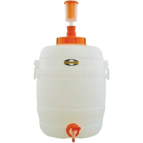 Speidel 30L 79 Gallon Plastic Fermenter with Spigot Bung  Airlock  Opaque Fermentation Bucket with Lid  Durable Homebrewing Container for Beer Wine and Cider  Made in Germany