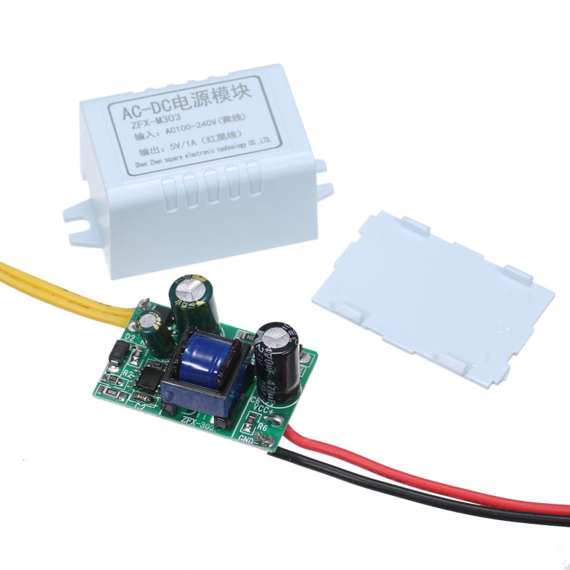 وحدة إلكترونية مفاتيح C-D C100-240V D C5V 1A مع تصميم حماية من الجهد الزائد / التيار الزائد / الدوائر القصيرة / السخونة الزائدة، صغيرة وحمولة للنظام الخاص بالتحكم الصناعي - Image 3