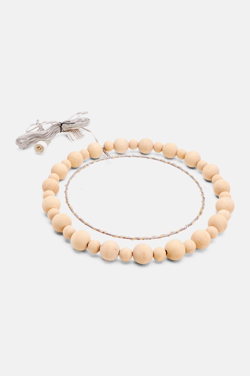 Tchibo LED Ring Wooden Balls, Ivory Combo - Image 3