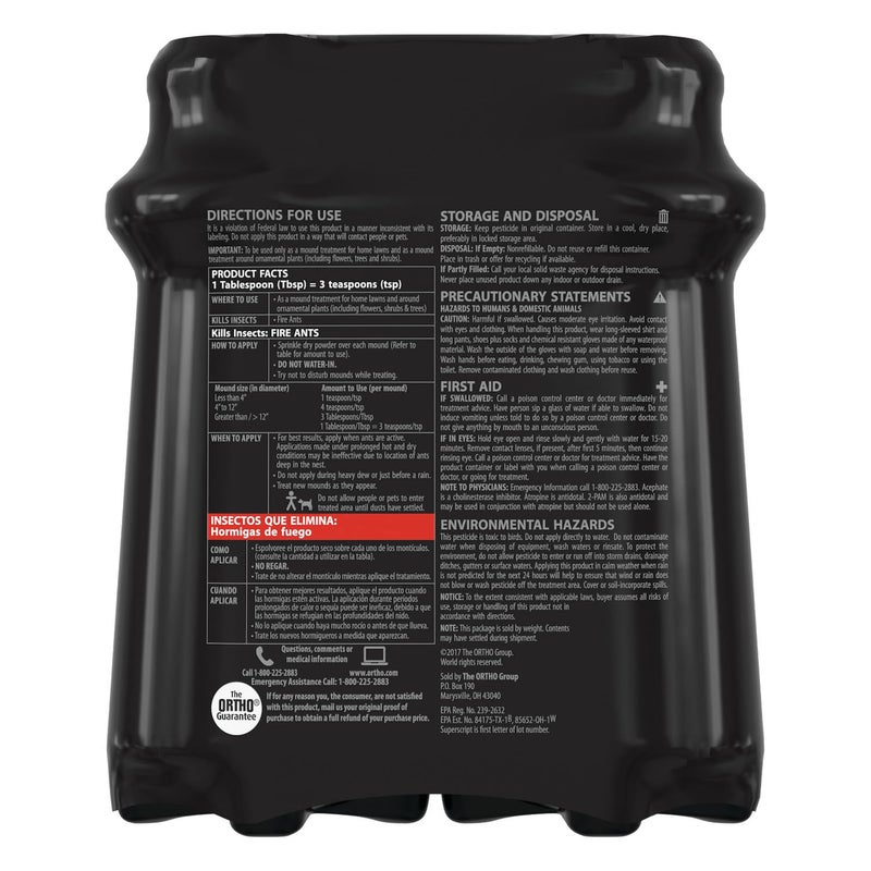 Ortho Orthene Fire Ant Killer1, Kills the Queen and Destroys Mounds, Begins Working in 60 minutes, 12 oz., 2-Pack - Image 2