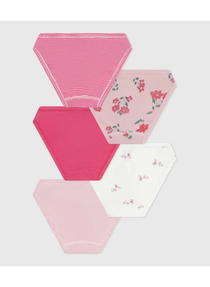Petit Bateau Pack of children's floral-print cotton pants