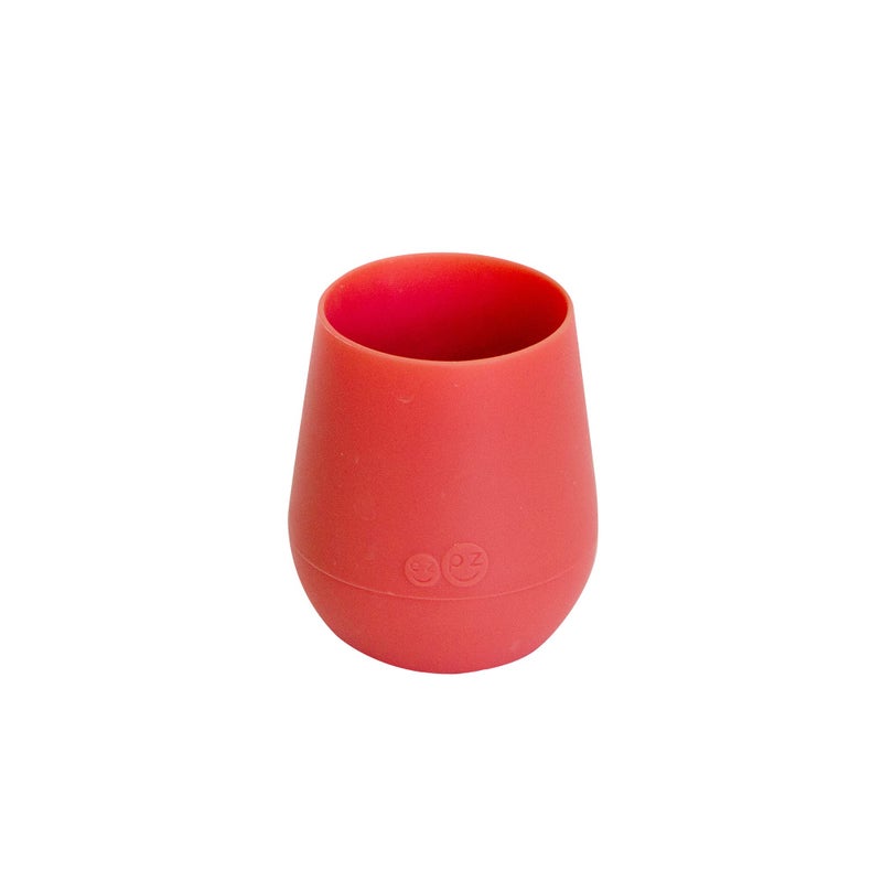 ازبيز Tiny Cup (Coral) - 100% Silicone Training Cup for Infants - 4 months + - Designed by a Pediatric Feeding Specialist - Baby-led Weaning Essentials  Baby Gifts - Image 4