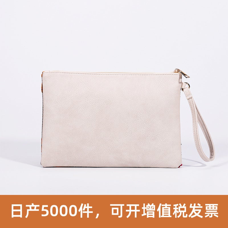 High-End Sequin Woven Evening Bag, New Embroidered Clutch Bag, Women'S Bag, Niche Straw Bag, Fashionable Women'S Envelope Bag - Image 4