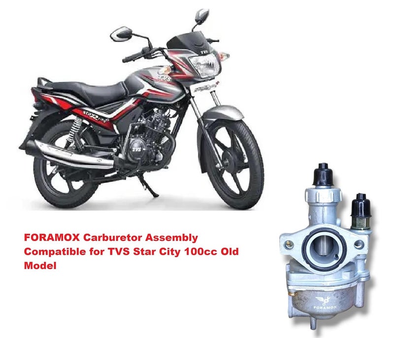 FORAMOX مجموعة كربوراتور FORAMOX متوافقة مع طراز TVS Star City 100cc القديم - Image 2