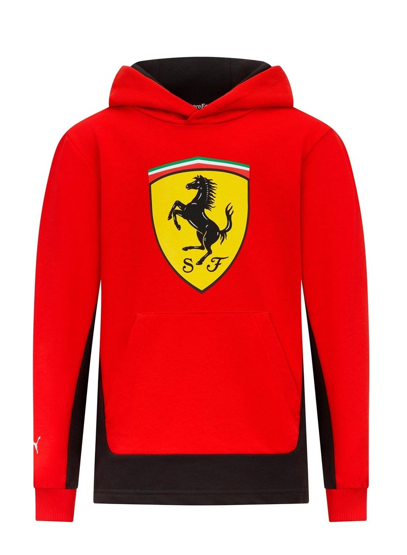Scuderia Ferrari Kids Logo Hoodie - Image 1