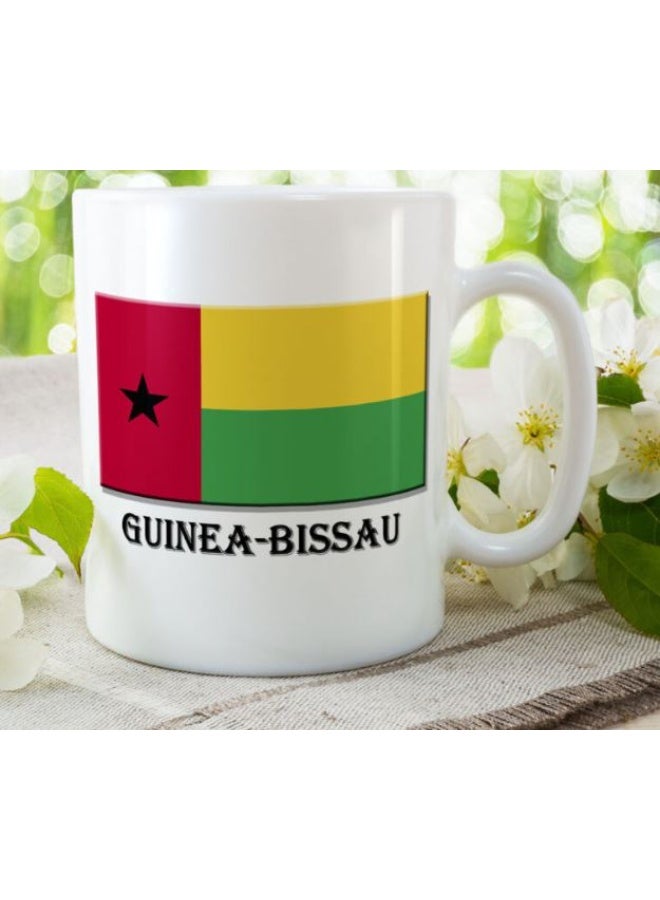 RYN Guinea Flag Printed Ceramic Mug - Image 2
