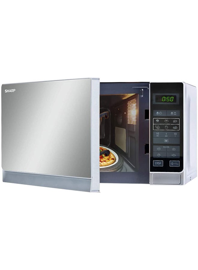 شارب فرن ميكروويف كهربائي 20 L 800 W R20MT(S) أسود/فضي - Image 2
