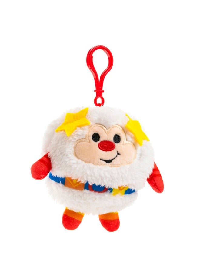 The Loyal Subjects The Loyal Subjects Rainbow Brite 4-Pack Set with Rainbow Brite, Twink, Starlite, Puppy Brite 4-inch Plush Backpack/Keychain Clip-Ons  - Image 2