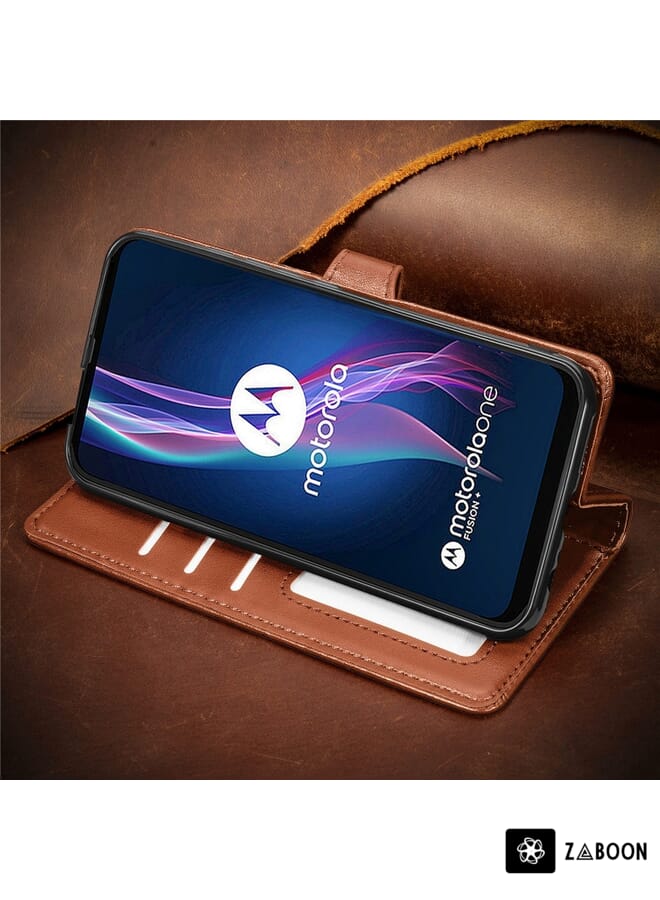 زبون جراب هاتف لموتورولا وان بني - Image 5