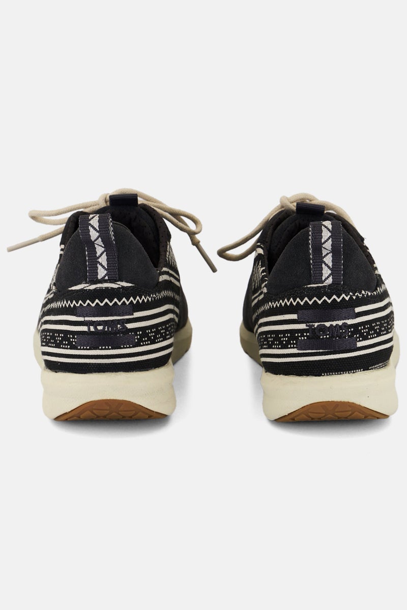 TOMS Women Cabrillo Nubuck Leather Lace Up Shoes, Iron Grey  - Image 2