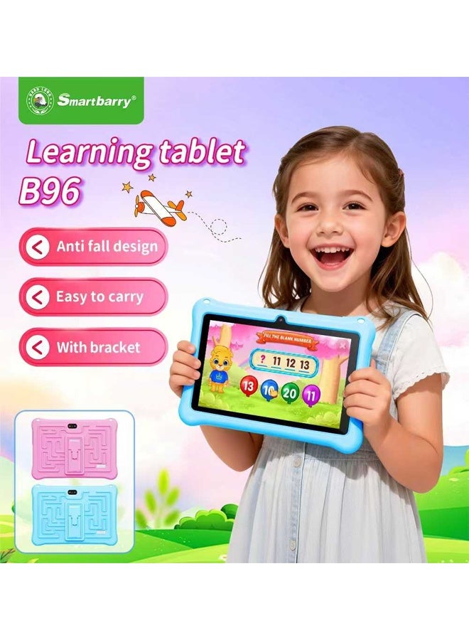 SMARTBARRY B96 Kids Tablet 7-Inch Android WiFi Tablet with Shockproof Case, Stand, Camera & Type-C Charging - Image 4