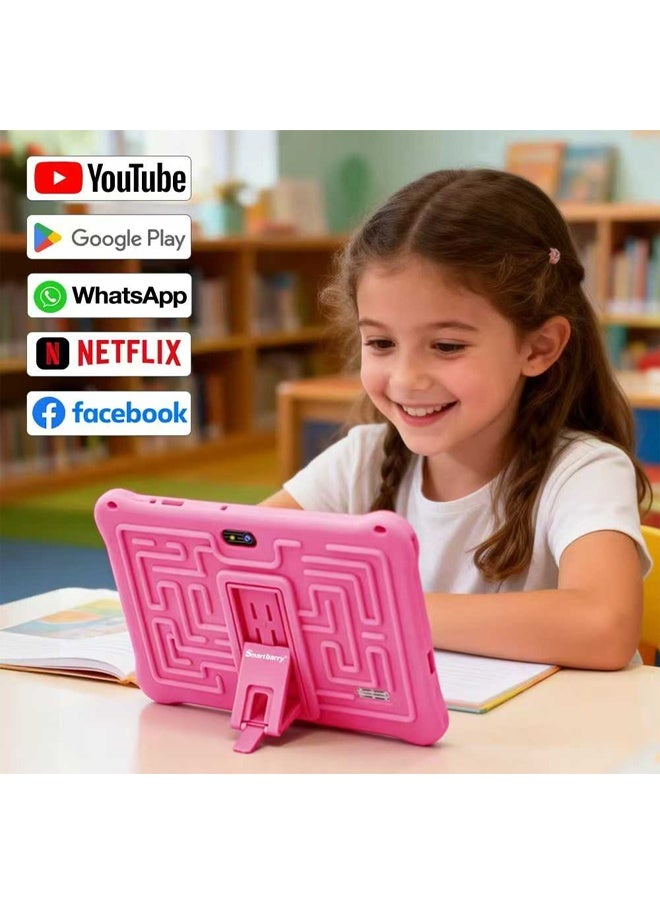 SMARTBARRY B96 Kids Tablet 7-Inch Android WiFi Tablet with Shockproof Case, Stand, Camera & Type-C Charging - Image 3