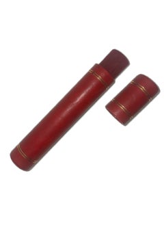 Evolve EVOLVE Certificate Tube Holder | Premium Artificial Leather with Velvet Inner Lining and Gold Accents  - Image 1