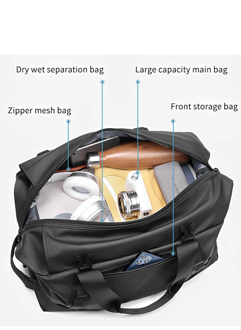 Skycare - Skycare Business Travel Waterproof Backpack, Multi-functional Large Capacity Expandable Computer Bag for Handheld or Shoulder Carry - Image 1