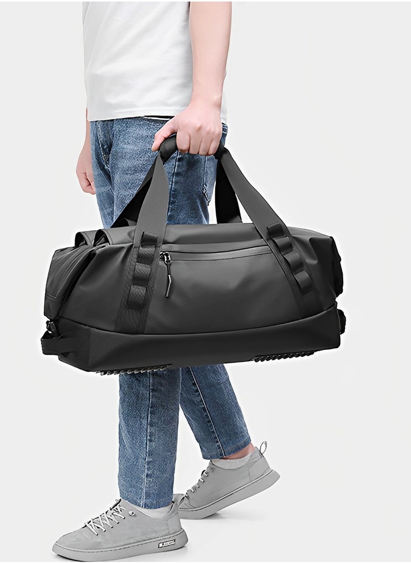 Skycare - Skycare Business Travel Waterproof Backpack, Multi-functional Large Capacity Expandable Computer Bag for Handheld or Shoulder Carry - Image 1
